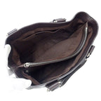 Celine Bag Handbag Boogie Bag Leather Dark Brown — view 5