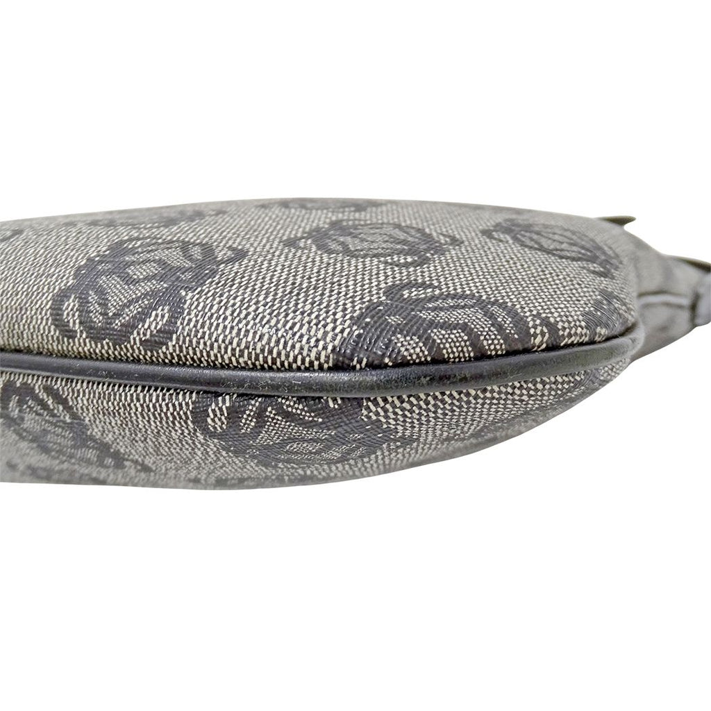Loewe Shoulder Bag Gray Black Anagram Pattern — view 8