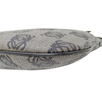 Loewe Shoulder Bag Gray Black Anagram Pattern — view 8
