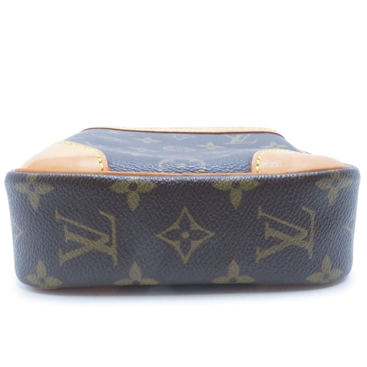 Louis Vuitton Danube Monogram Shoulder Bag Canvas Brown — view 4