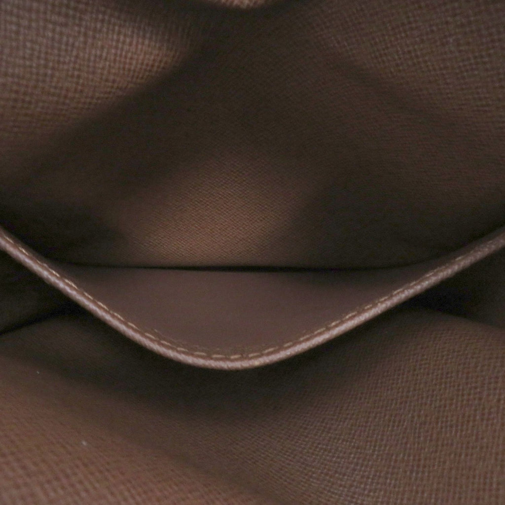 Louis Vuitton Danube Monogram Shoulder Bag Canvas Brown — view 5