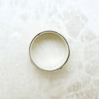 Hermes H Logo Yellow Gold Silver Ring — view 6