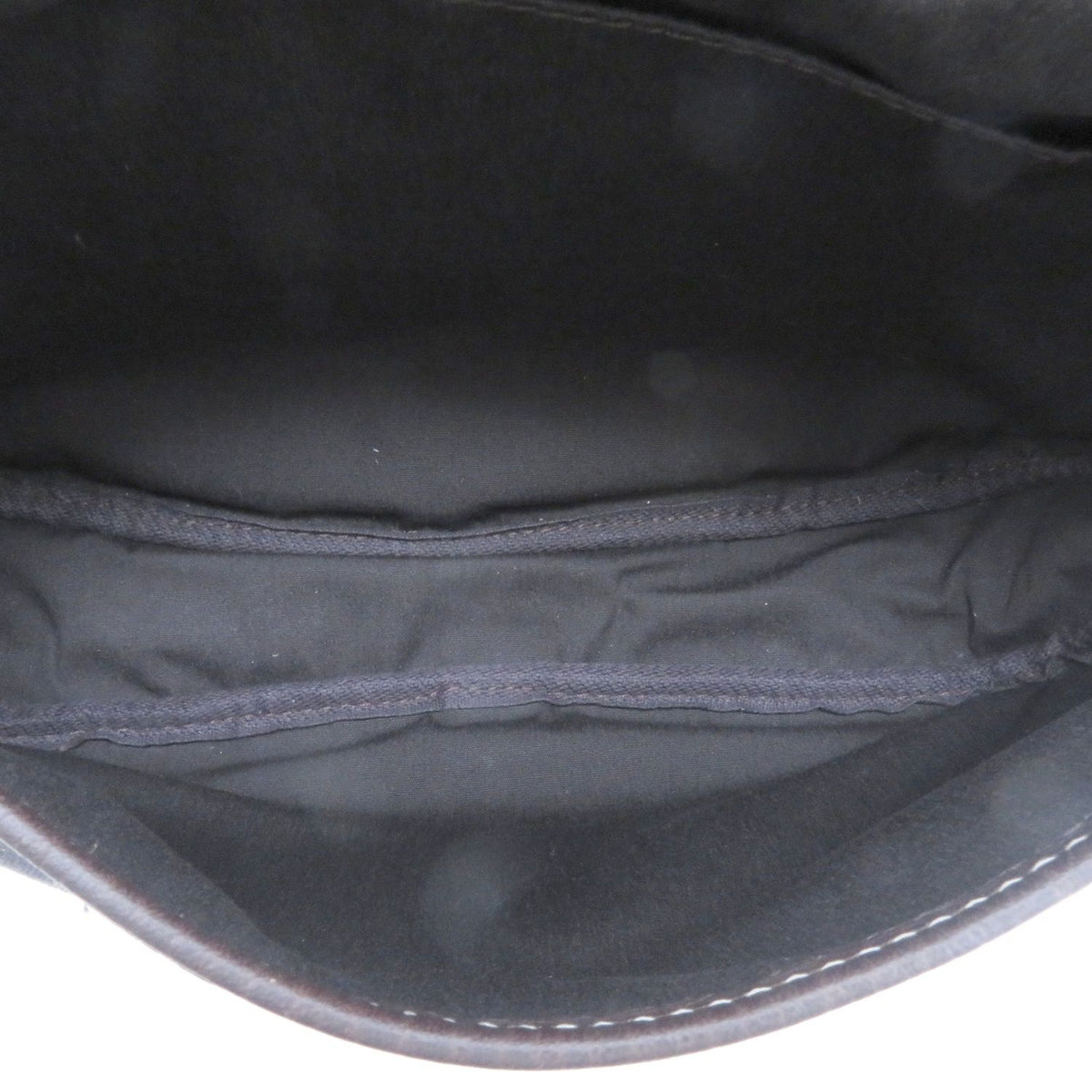 Louis Vuitton Saumur 30 Monogram Mini Lan Fusain Shoulder Bag Lin Dark Brown — view 7
