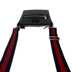 Gucci Small Messenger Bag GG Supreme Logo Pattern Leather Black — view 4