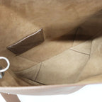Louis Vuitton Verso Tote Shoulder Bag Tan Brown Silver Leather — view 6