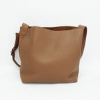 Louis Vuitton Verso Tote Shoulder Bag Tan Brown Silver Leather — view 2