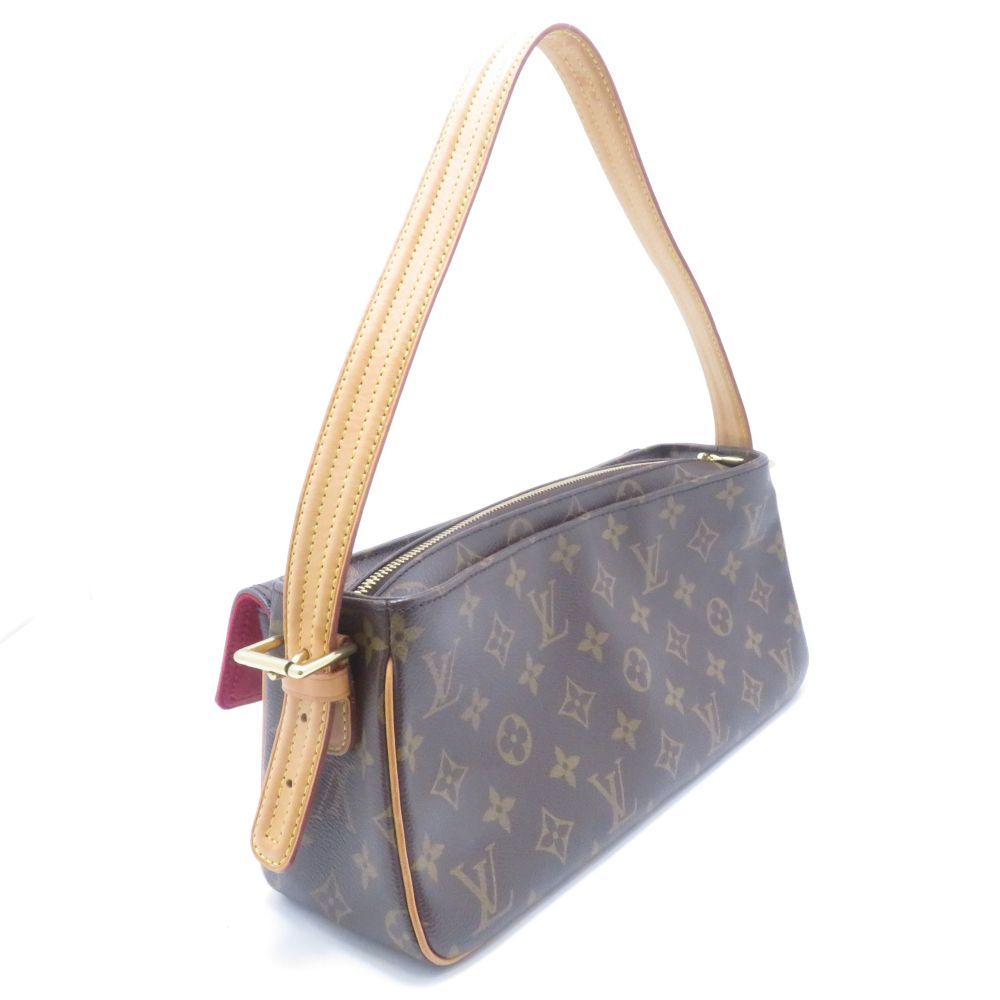Louis Vuitton Viva-Cite MM Monogram Shoulder Bag Canvas Brown — view 2