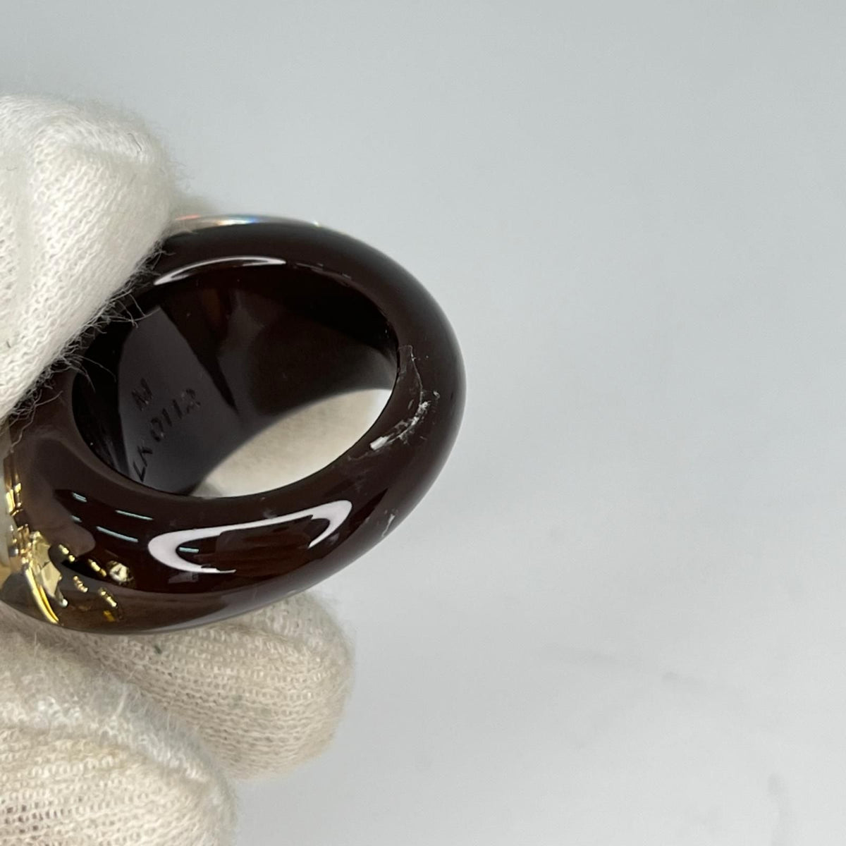 Louis Vuitton Bague Inclusion M Ring Brown — view 4