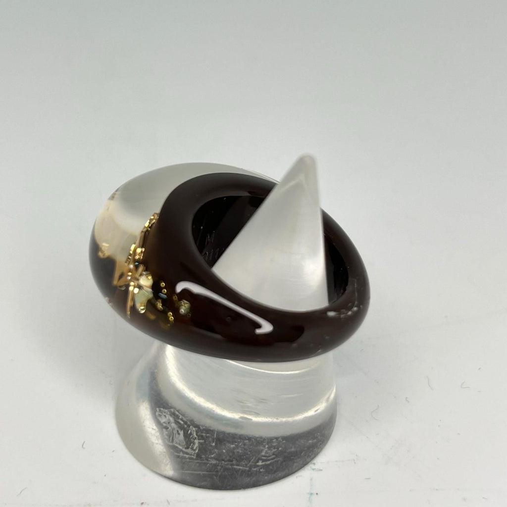 Louis Vuitton Bague Inclusion M Ring Brown — view 2