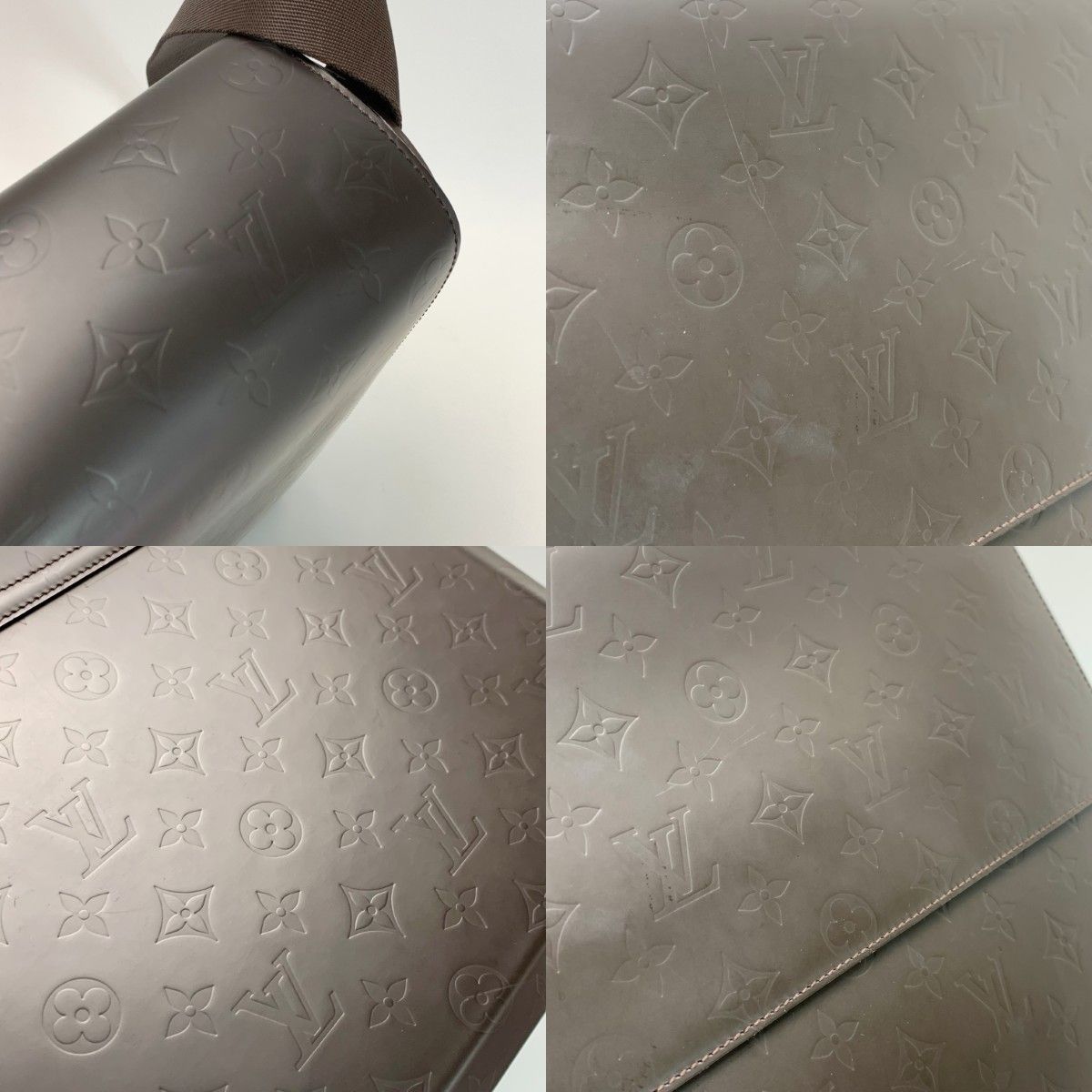 Louis Vuitton Monogram Glace Fonzie Shoulder Bag — view 7