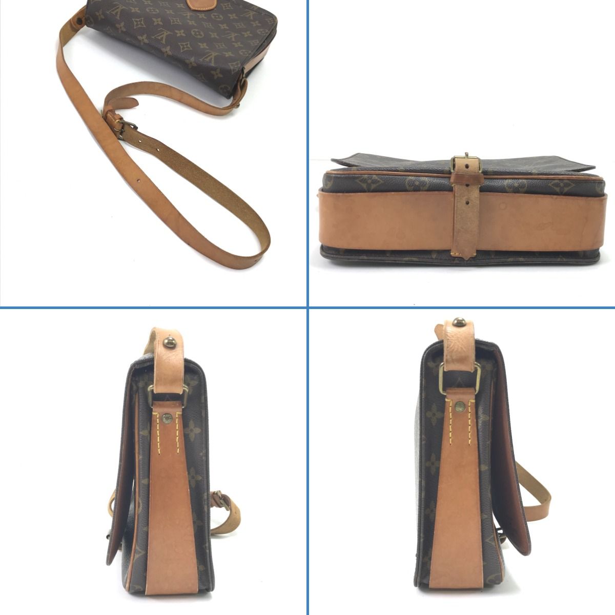 Louis Vuitton Shoulder Bag Monogram Cartouchiere — view 4