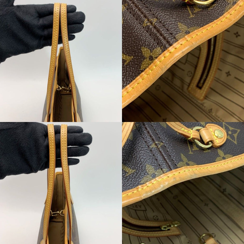 Louis Vuitton Monogram Neverfull PM Shoulder Tote Bag — view 5