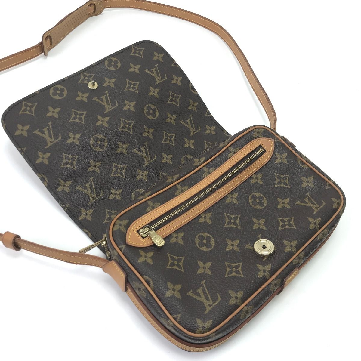 Louis Vuitton Shoulder Bag Monogram Saint Germain — view 7
