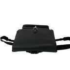 Louis Vuitton Cassia Taiga Leather Backpack Ardoise Black — view 4
