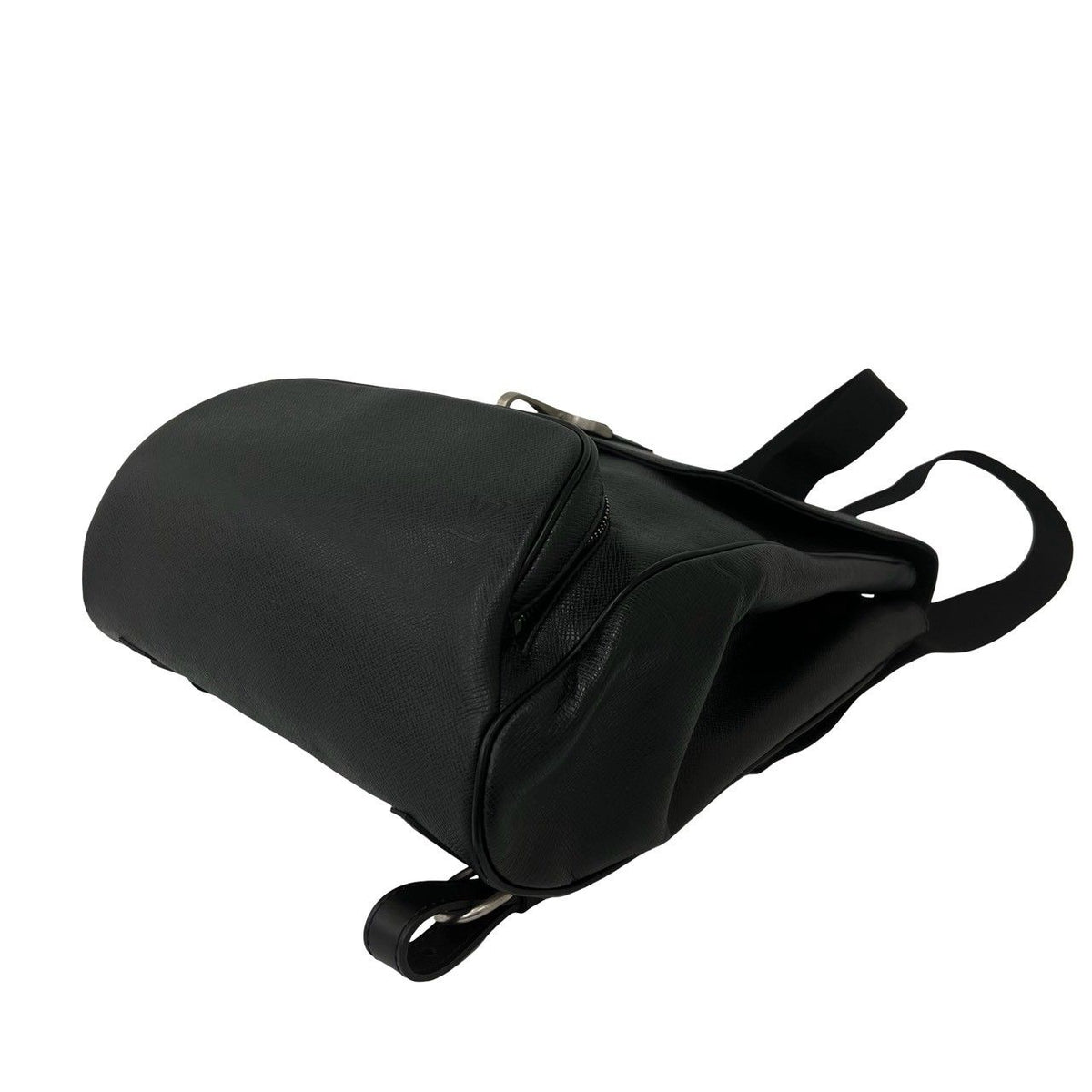 Louis Vuitton Cassia Taiga Leather Backpack Ardoise Black — view 7