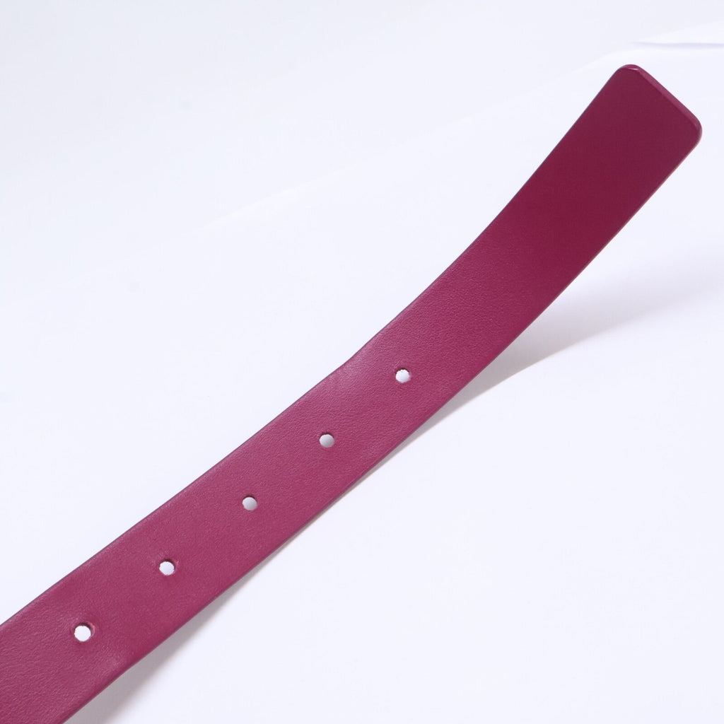 Bottega Veneta Triangle Buckle Leather Belt — view 8