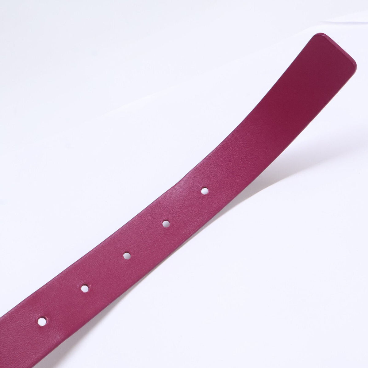 Bottega Veneta Triangle Buckle Leather Belt — view 8