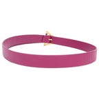 Bottega Veneta Triangle Buckle Leather Belt — view 3