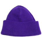 Prada Rubber Logo Patch Knit Beanie XS Hat — view 6