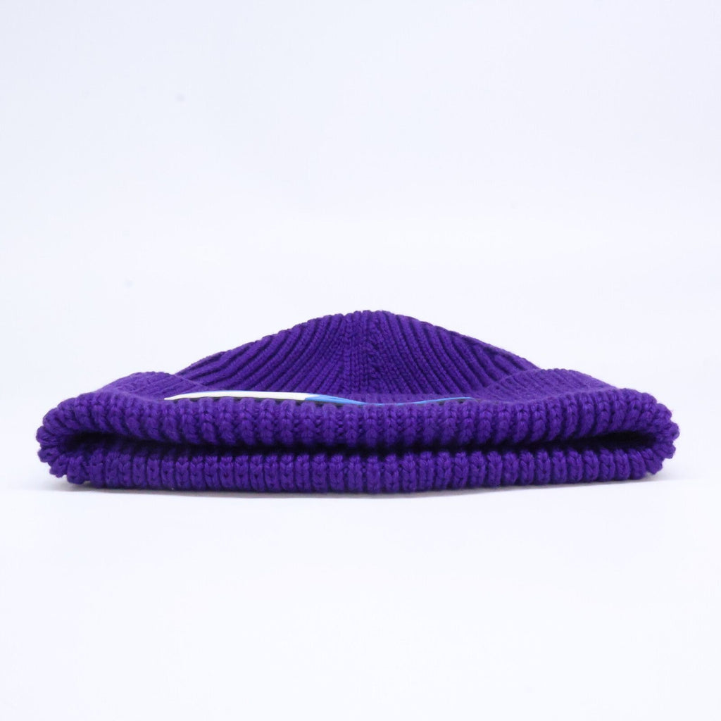 Prada Rubber Logo Patch Knit Beanie XS Hat — view 3