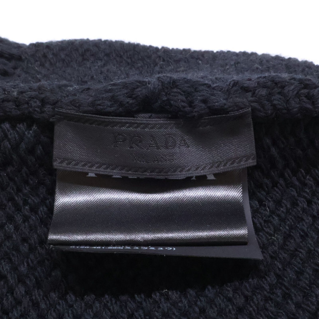 Prada Thunder Knit Cap Beanie Hat — view 7