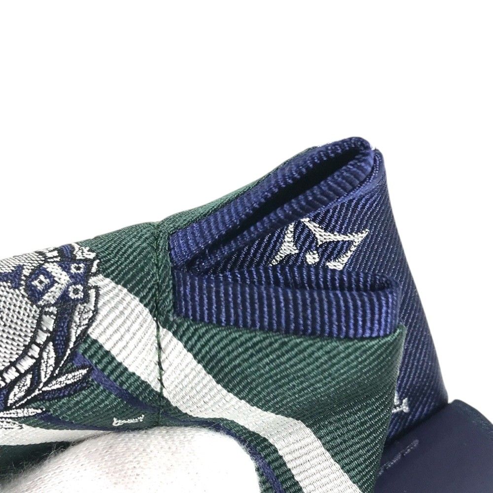 Louis Vuitton Collar Dog Bandana PM Silk Green Pet Accessory — view 7