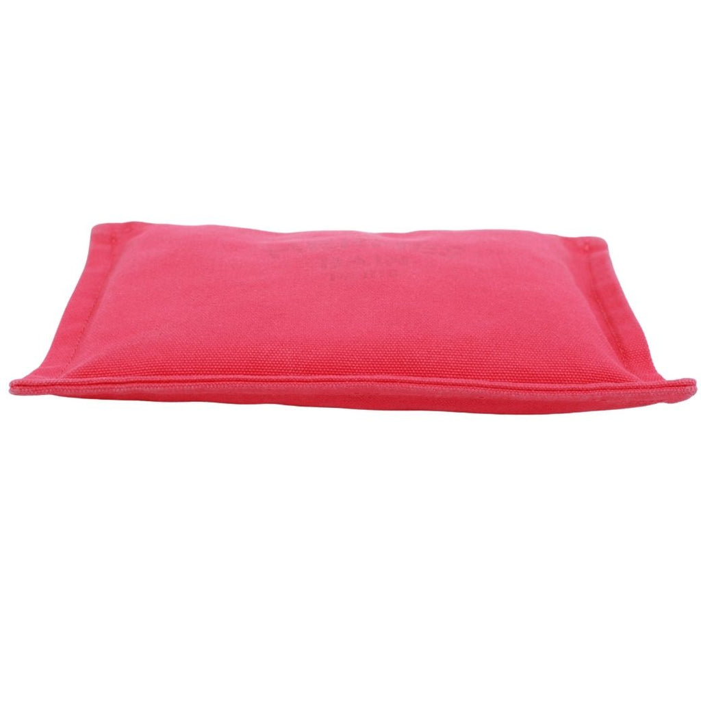 Hermes Yachting Flat PM Canvas Pink Pouch Silver — view 4