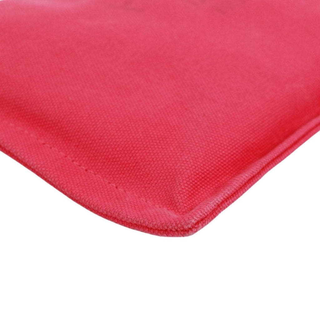 Hermes Yachting Flat PM Canvas Pink Pouch Silver — view 6