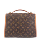 Louis Vuitton Bel Air Monogram Leather Brown Handbag Gold — view 3