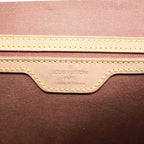 Louis Vuitton Bel Air Monogram Leather Brown Handbag Gold — view 8