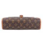 Louis Vuitton Bel Air Monogram Leather Brown Handbag Gold — view 4