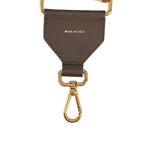 Fendi FF Logo Shoulder Strap Leather Canvas Pink Brown Gold — view 6