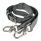 Louis Vuitton Shoulder Strap Leather Blue Gray Silver