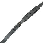 Louis Vuitton Shoulder Strap Leather Gray Silver — view 3