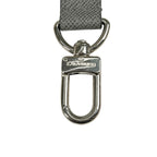 Louis Vuitton Shoulder Strap Leather Blue Gray Silver — view 5