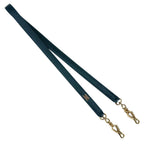 Hermes Shoulder Strap Leather Blue Gold