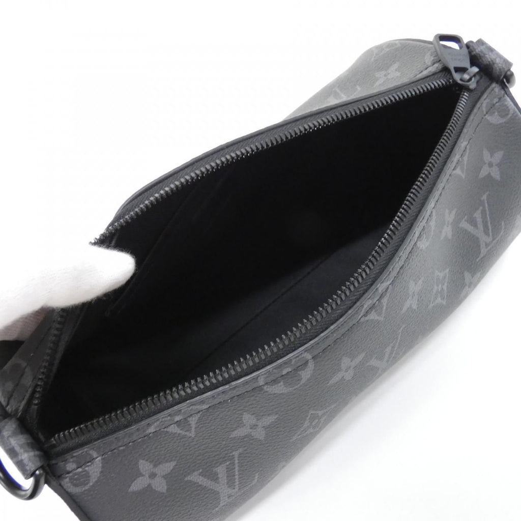 Louis Vuitton Monogram Eclipse Soft Polochon PM Bag — view 6