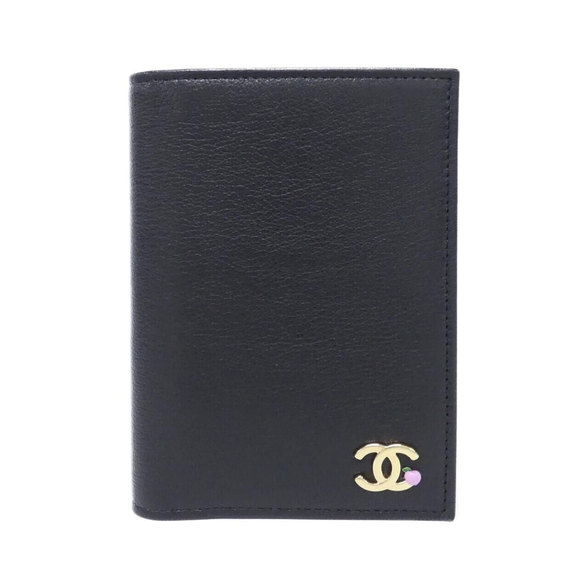Chanel Passport Case Black