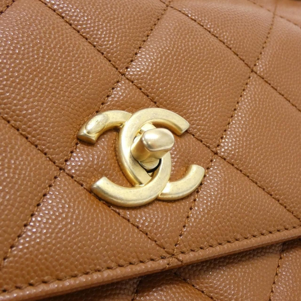 Chanel Shoulder Bag Brown — view 4