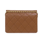 Chanel Shoulder Bag Brown — view 2
