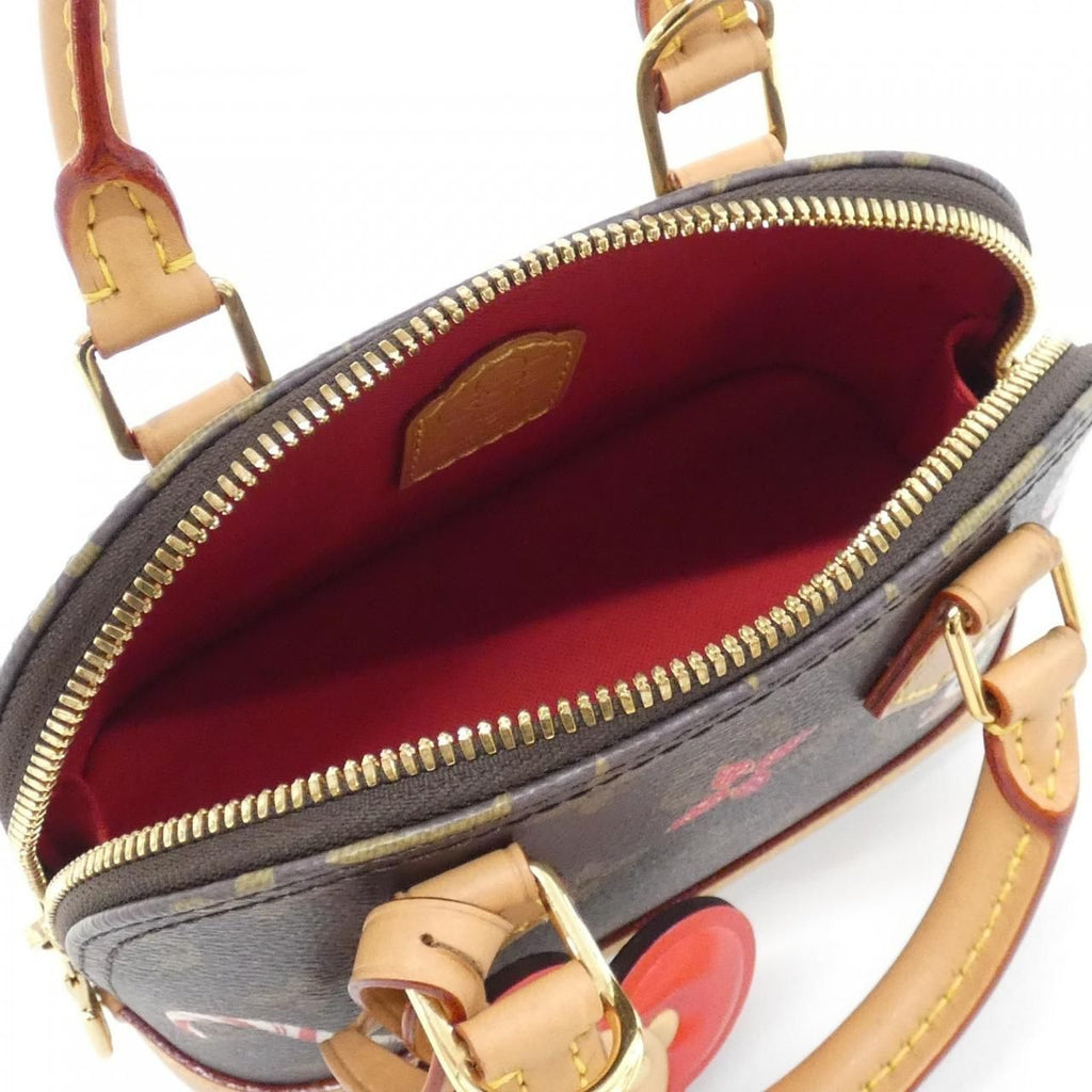 Louis Vuitton Monogram Nano Alma Bag — view 8