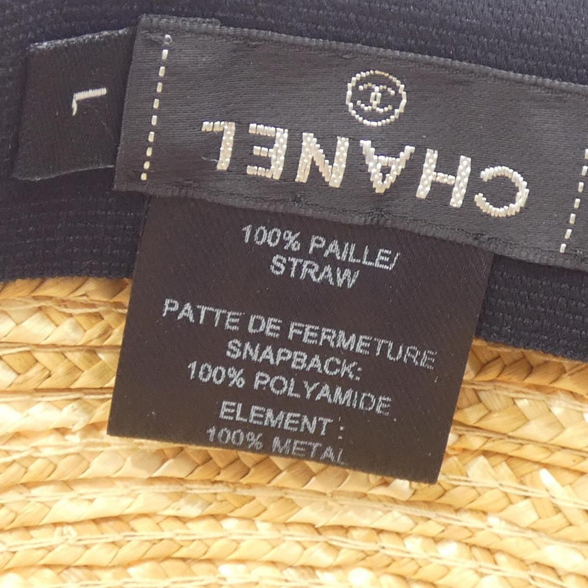 Chanel Cap Hat Beige — view 3