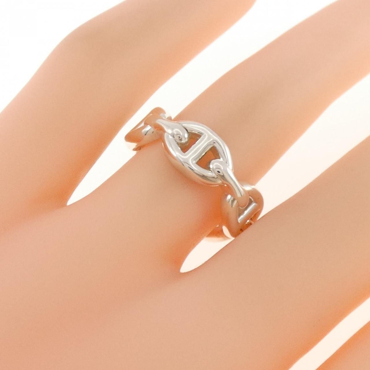Hermes Chaine D'ancre Enchainee Ring — view 4