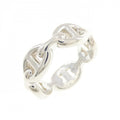 Hermes Chaine D'ancre Enchainee Ring