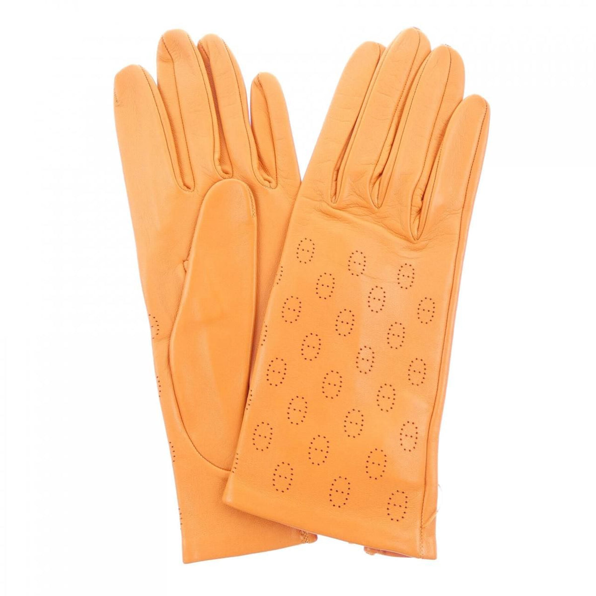 Hermes Glove Orange