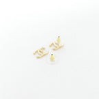 Chanel Earrings Gold — view 3
