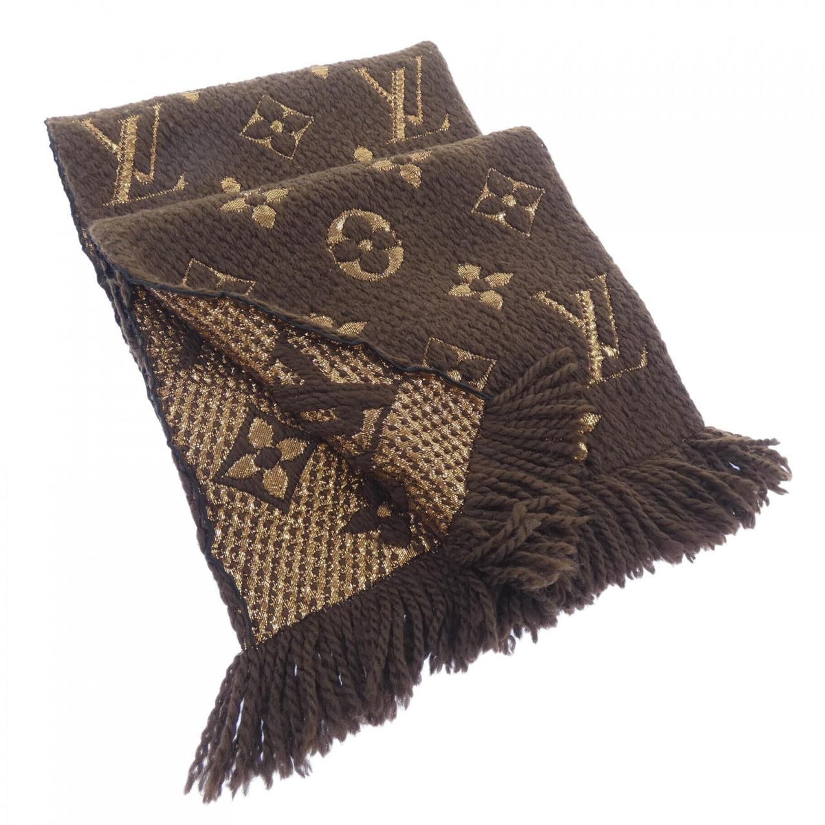 Louis Vuitton Logomania Scarf Shine