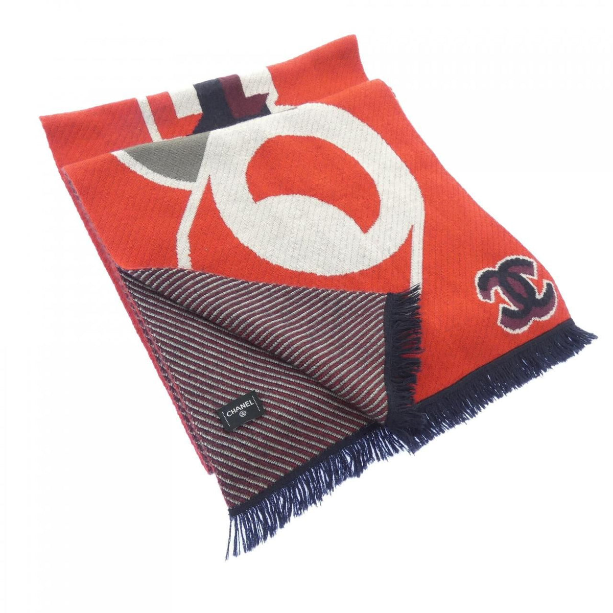 Chanel Scarf Red