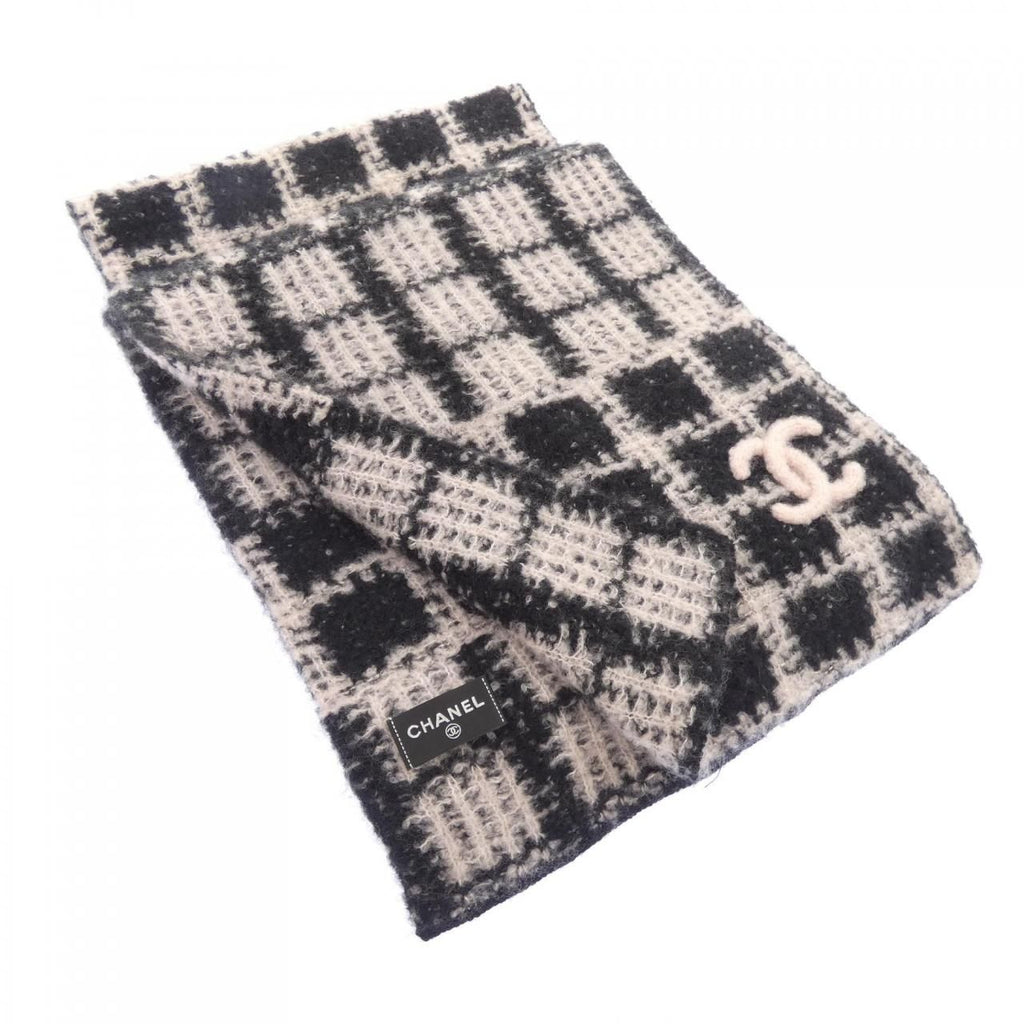 Chanel Stole Scarf Black
