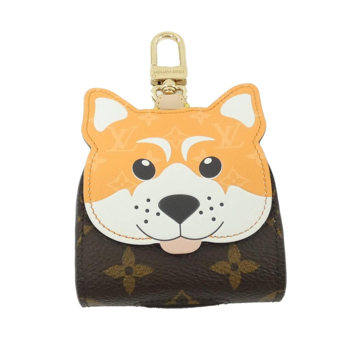 Louis Vuitton Monogram Dock Bag Holder Shiva Key Ring